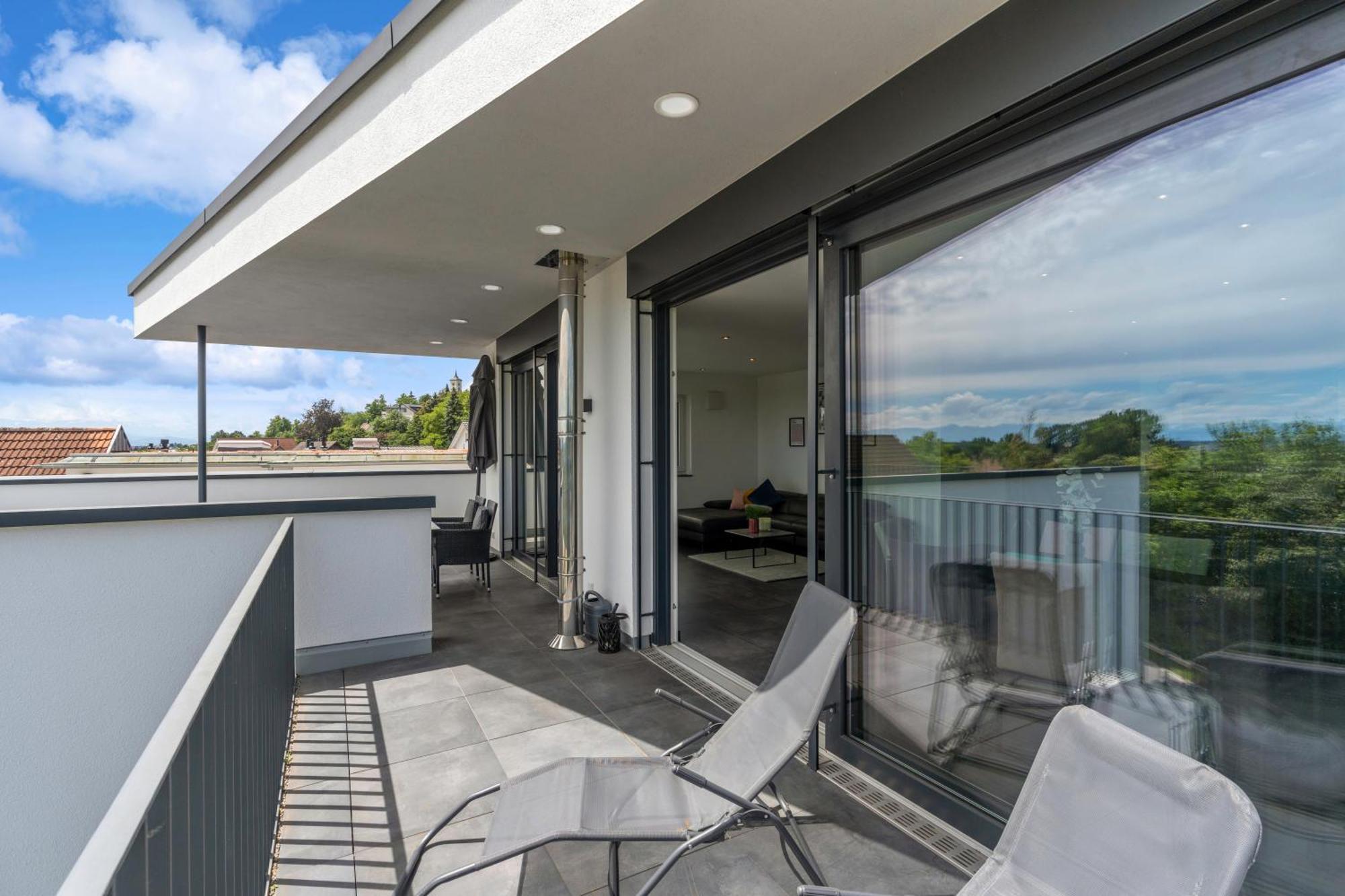 Appartement Anytime - Penthouse Mit Terrasse Und Bergsicht à FDH Extérieur photo