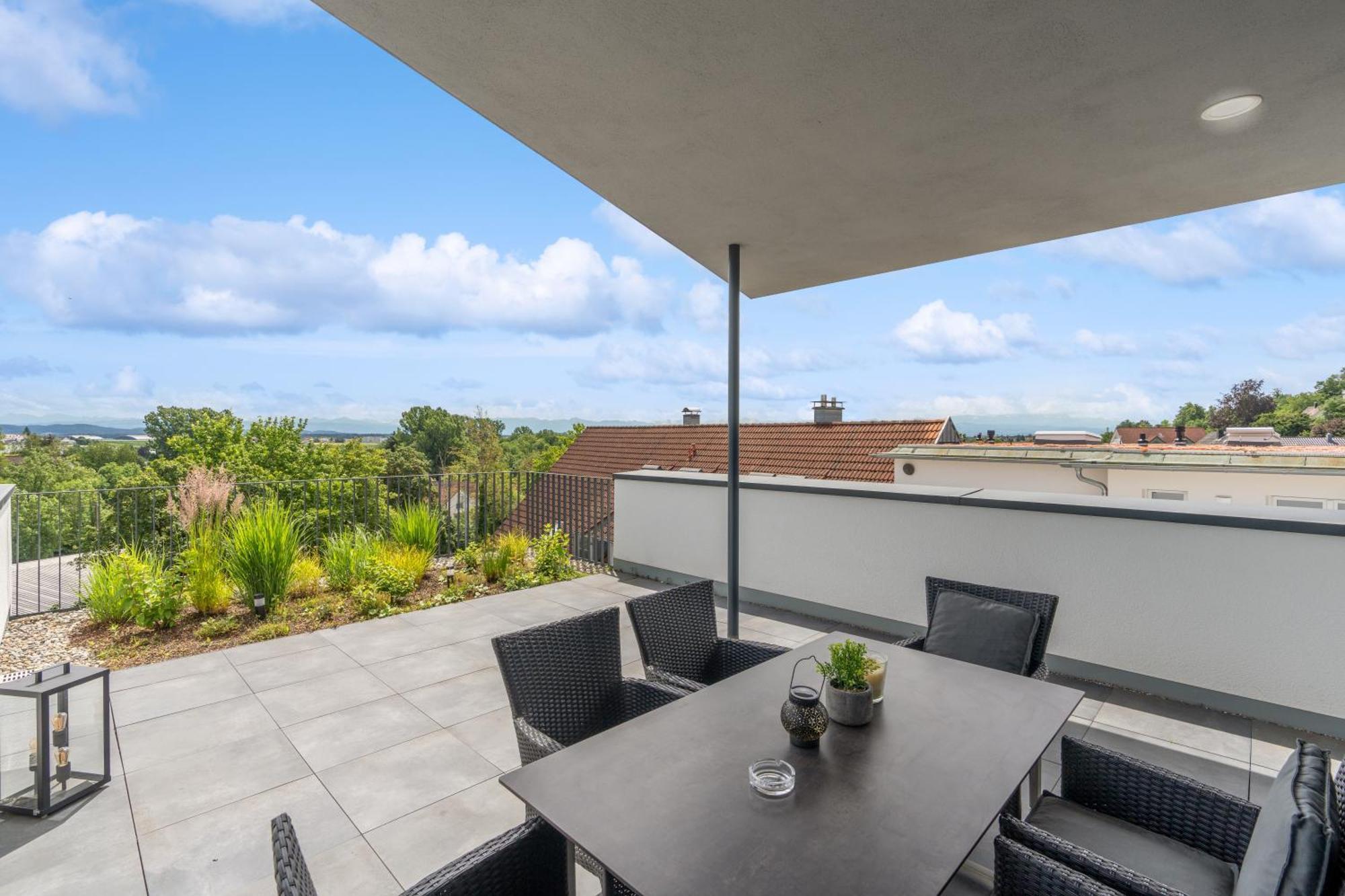 Appartement Anytime - Penthouse Mit Terrasse Und Bergsicht à FDH Extérieur photo